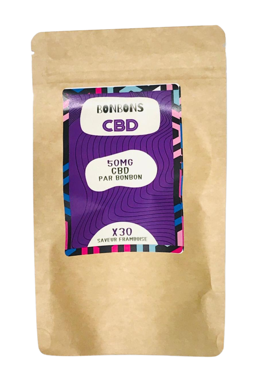 Bonbons au CBD x30 | 50mg | Saveur Tutti frutti | WEADERS