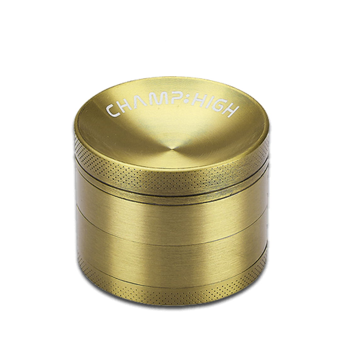 Grinder Curved 4 parties 50mm Dents Ailerons | 4 couleurs | Champ High