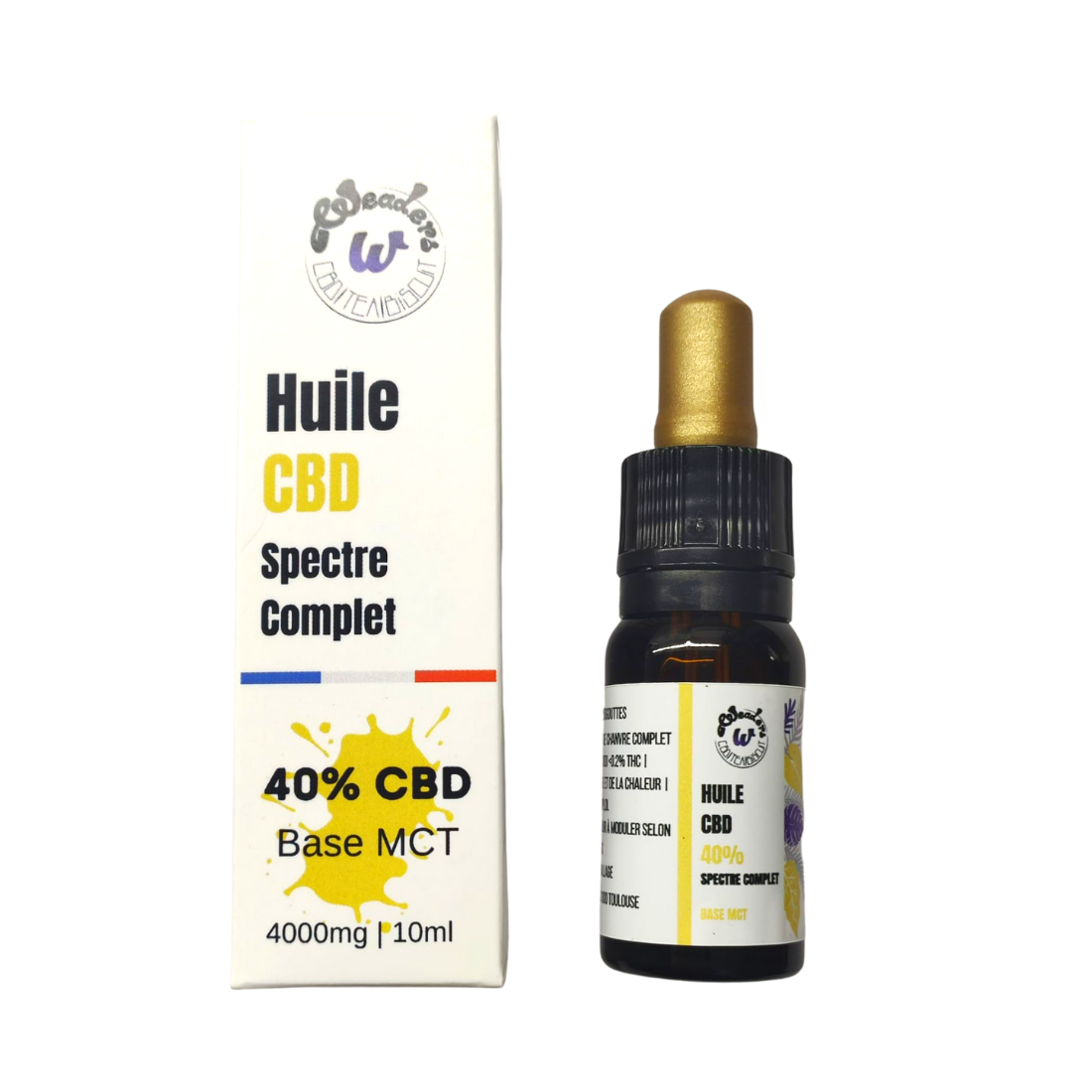 Huile 40% CBD 10ml | WEADERS