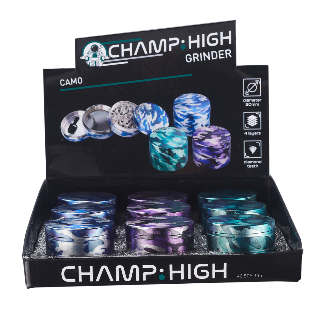 Grinder CAMO| 3 couleurs | Champ High