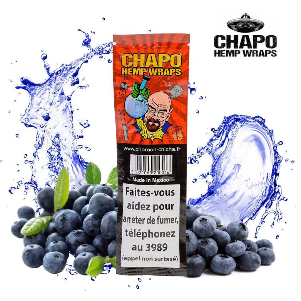 Blunts naturels sans tabac CHAPO par 2 | GOÛTS VARIÉS