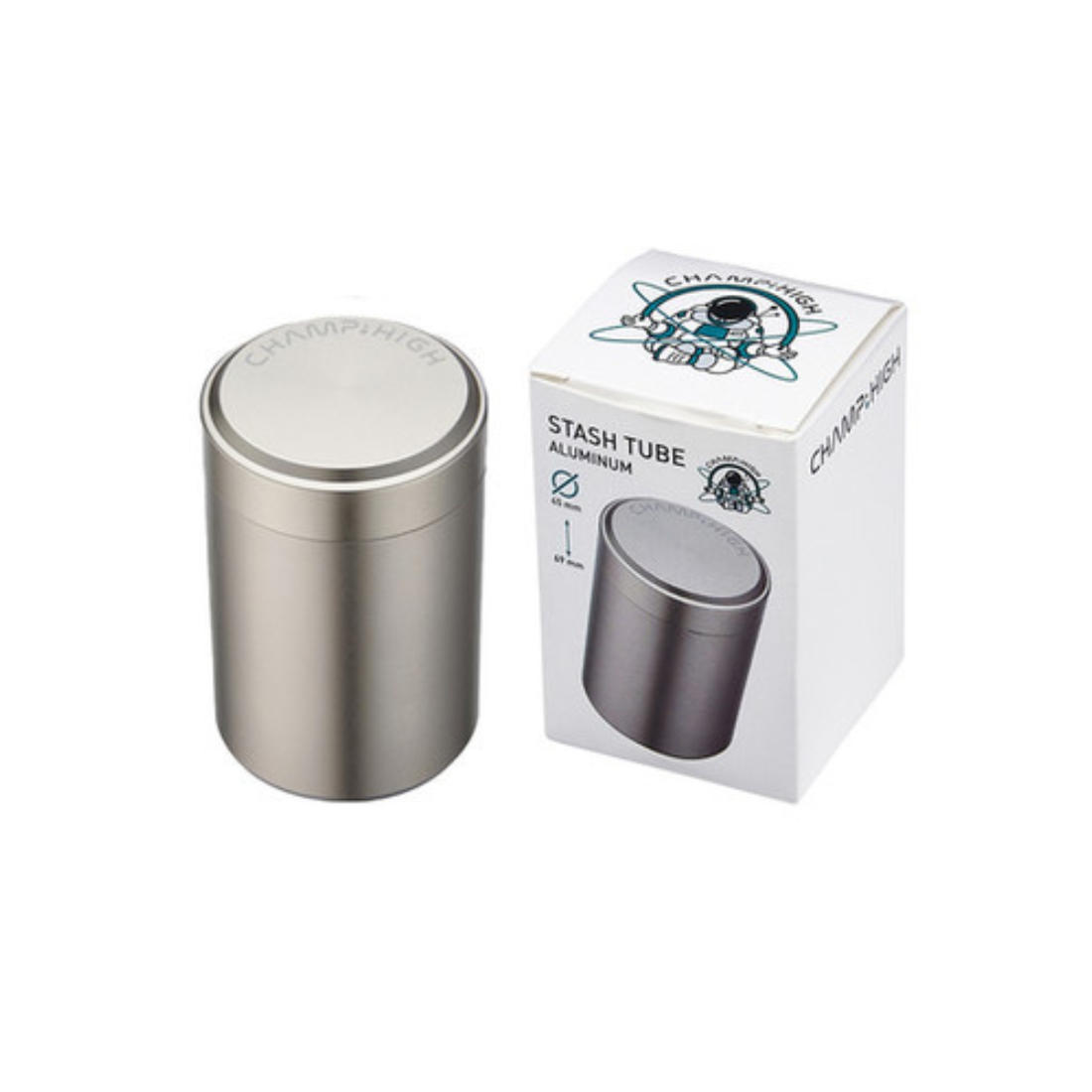 Stash Tube Aluminium | Boite de stockage | Champ High