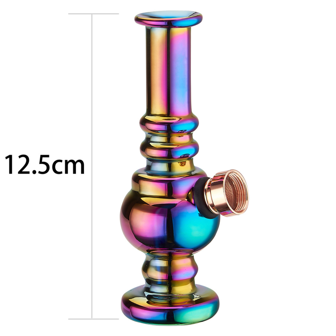 Bong Rainbow Mini Glass | 4 formes | Champ High