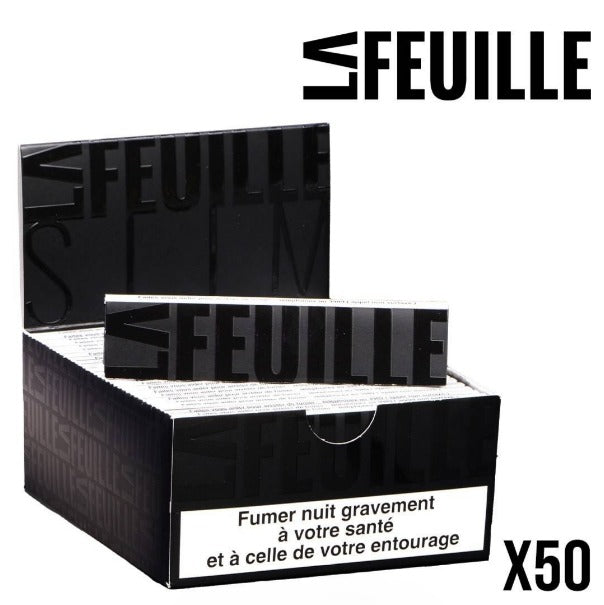 50x paquets de feuilles slim | LA FEUILLE