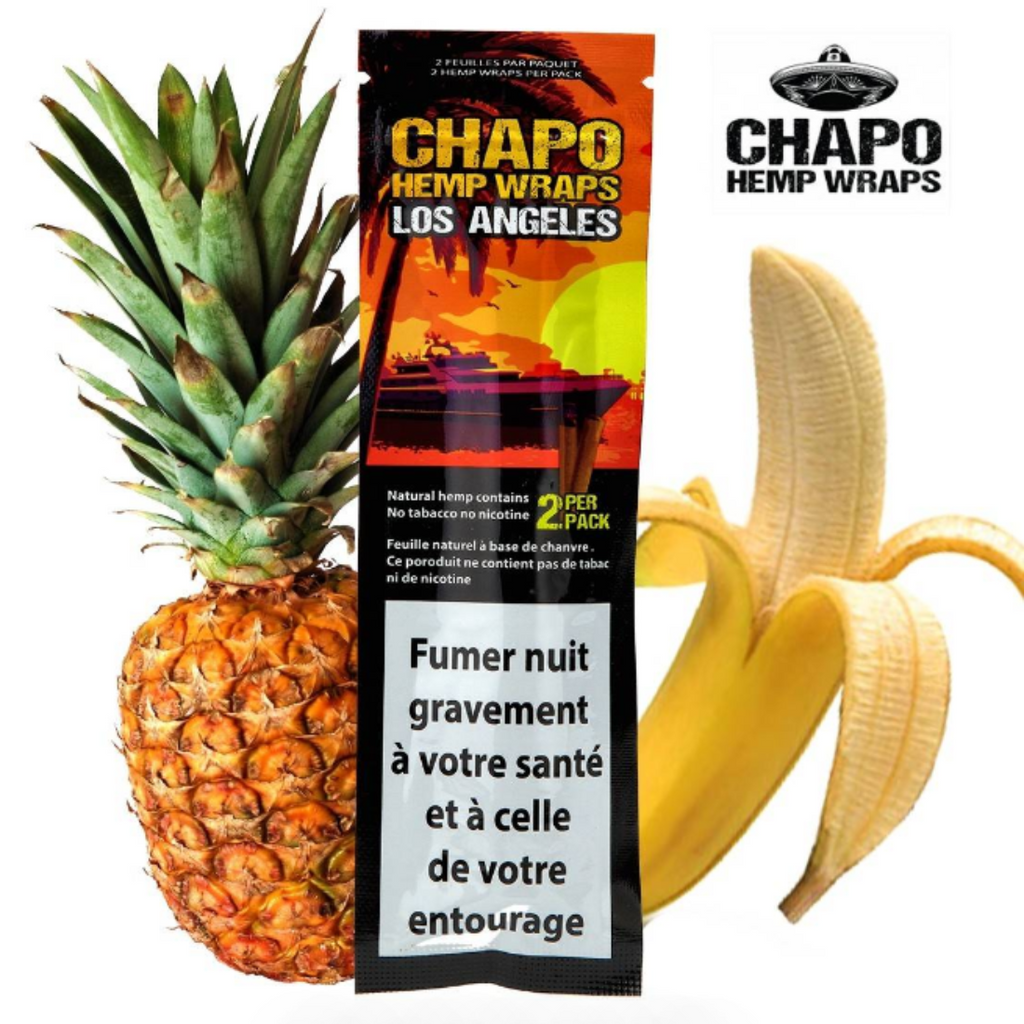 Blunts naturels sans tabac CHAPO par 2 | GOÛTS VARIÉS