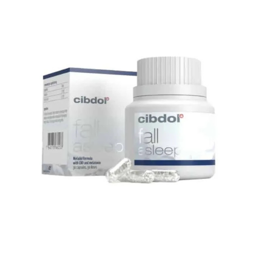 S'endormir avec FALL ASLEEP | Meladol complément au CBD et Mélatonine | CIBDOL