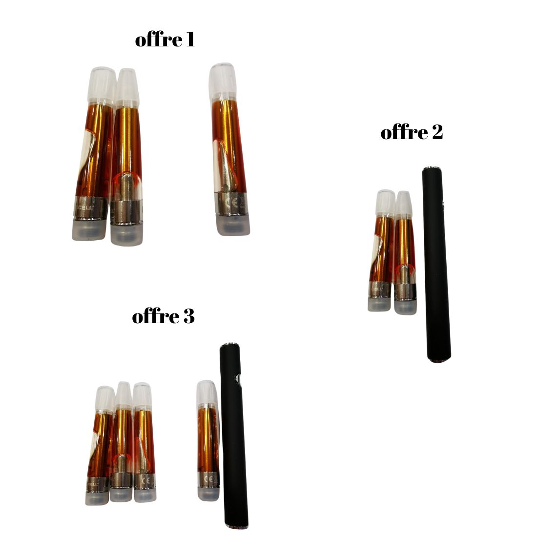 Cartouche vape 10-OH-HHC 90% Mango kush | 1ml | Weaders