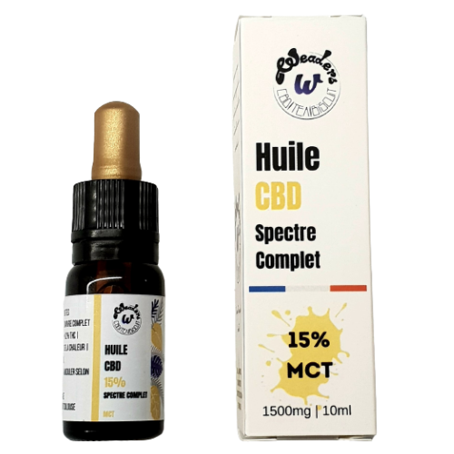 Huile 15% CBD 10ml | WEADERS