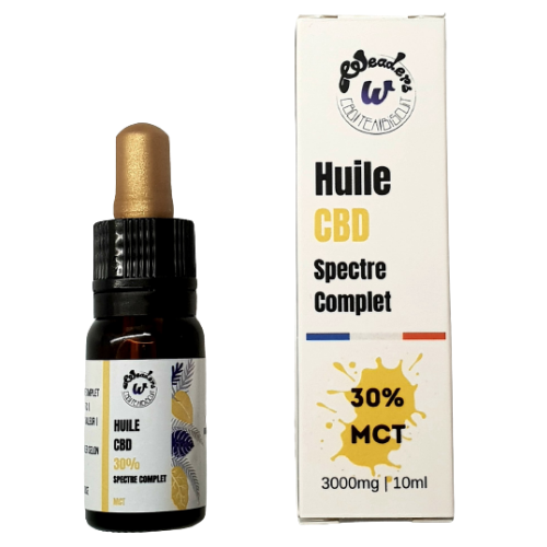 Huile 30% CBD 10ml | WEADERS
