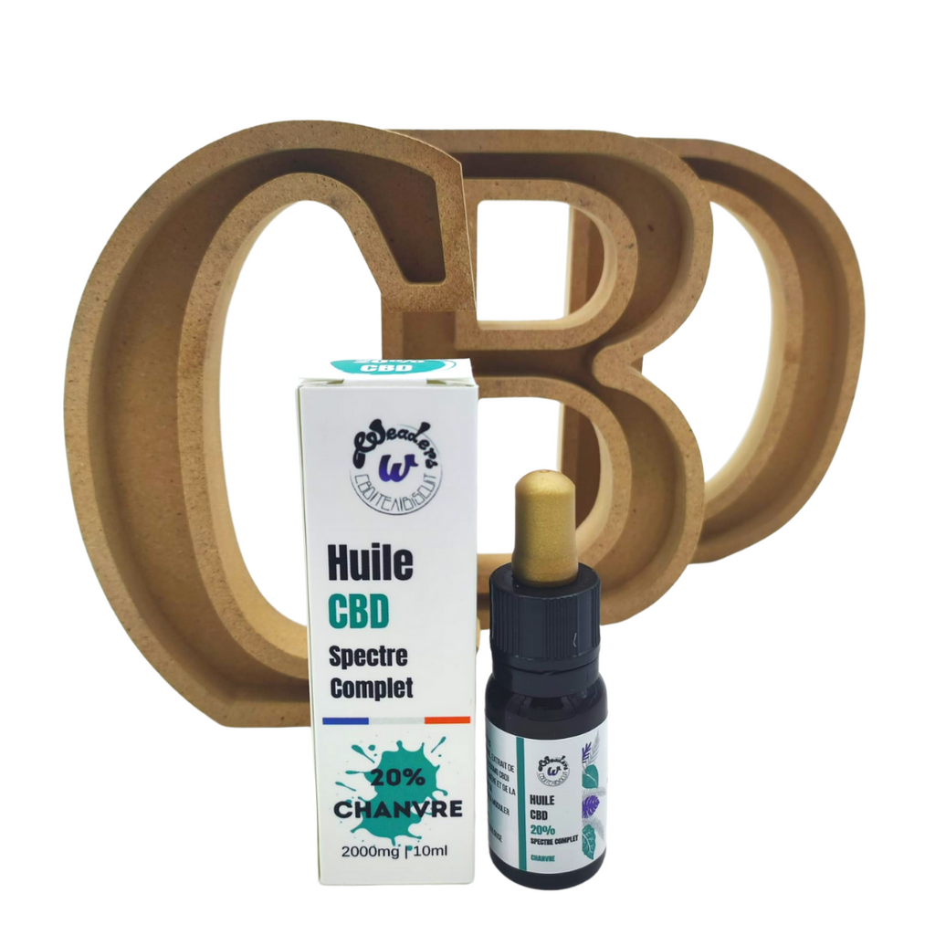 Huile 20% CBD 10ml | WEADERS